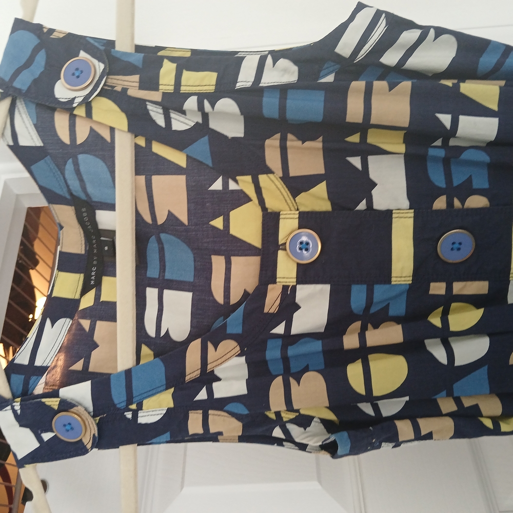 Marc Jacobs Geometric Sleeveless Top